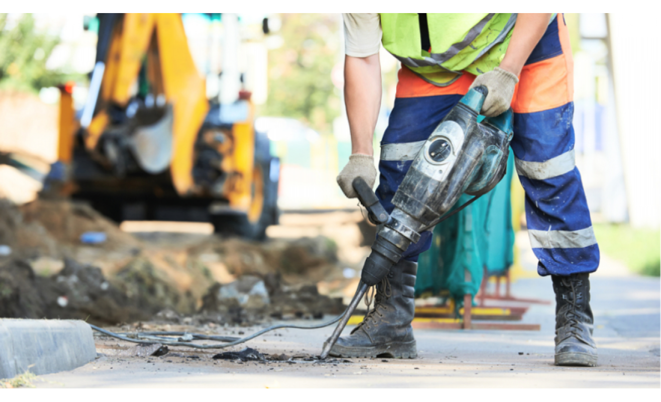 O trabalho é pesado, use máquinas