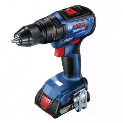 Parafusadeira furadeira de impacto BOSCH GSB 18V-50 Li-Ion Brushless 2 baterias BIVOLT 18V